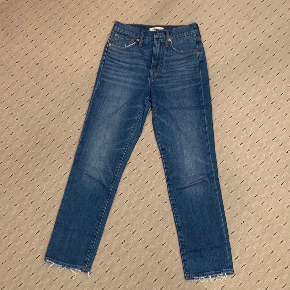 The Perfect Vintage Crop Jean - Madewell - size 25